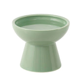 CEEFU extra wide elevated cat water bowl, 6.2 inch wide, reduces whisker fatigue