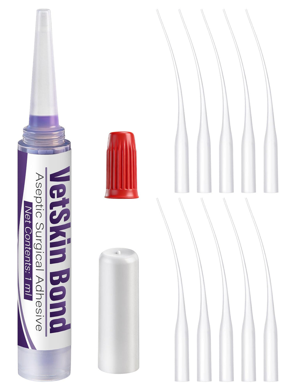 Ceoighe veterinary skin glue bottle for quick wound closure on pets.