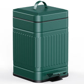 CEROELDA small trash can with lid shows soft close for quiet operation