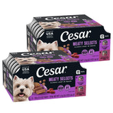 Cesar Classic Loaf in Sauce Filet Mignon tray with real beef as the main ingredient