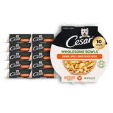 Cesar Wholesome Bowls chicken apple sweet potato 3oz bowl for tasty meals