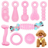 CGBD Puppy Toys 9 shapes for varied teething relief and play