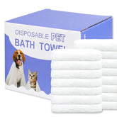 CHANHOO disposable pet bath towel pack for quick cleanups after outdoor adventures.