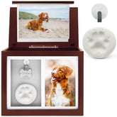 Chasing Tails pet urns overview for dogs and cats, a dignified memorial display.