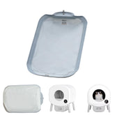 CHECPURRY basin liner with drop-in fit for self-cleaning boxes