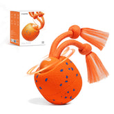 Cheerble Wicked Ball Rolly shell swap shows color customization for active dogs