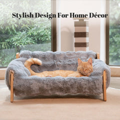 CHEERHOME PETS German beech wood frame provides sturdy support for pets