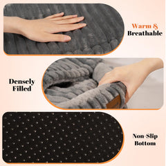 CHEERPALS Cat Cave Bed soft plush fabric feels luxurious to touch.