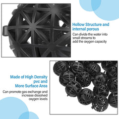 CHENGU bio balls in an aquarium setup optimize water clarity and flow.