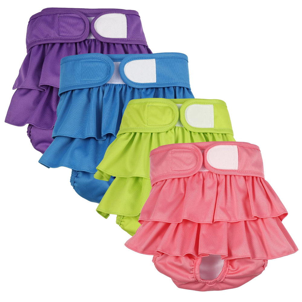 Chenkaiyang dog diapers in closeup show absorbent layers for reliable protection