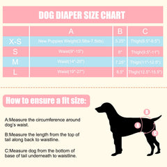 Chenkaiyang Mermaid diaper available in four sizes for a better fit.