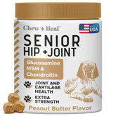 Chew Heal Labs glucosamine dogs soft chews for joint mobility