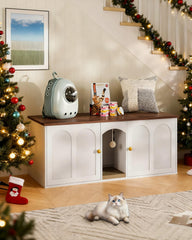 CHOEZON scratching board and dangling ball encourage playful, natural cat activity