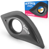 ChomChom Detailer reaches car crevice to lift stubborn pet hair from upholstery