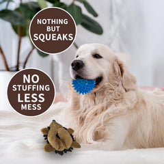 Chongqile no-stuffing plush hedgehog reduces cleanup after energetic sessions