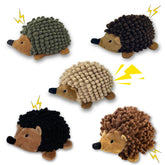 Chongqile plush hedgehog toy with five colors for engaging indoor play.