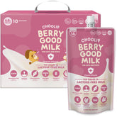Choolip Berry Good Milk pouch front view for lactose-free hydration.