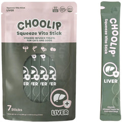 Choolip Squeeze Vita Stick liver support in action with real ingredients.