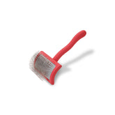 Chris Christensen Big G Slicker Brush pins close-up for effective deshedding