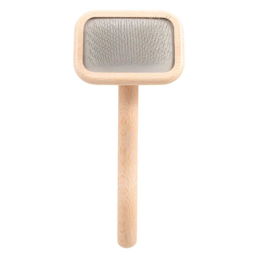 Chris Christensen Mark I Slicker Brush body with a compact, lightweight design for quick grooming.