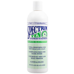 Chris Christensen Spectrum Ten conditioner bottle pour showing easy dilution for large washes