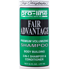 Chris Christensen Pro-line Fair Advantage Shampoo lather bubbles capture rich cleansing action
