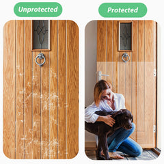 CHUANGSEED clear adhesive tape guards door frames against claw marks while remaining discreet.