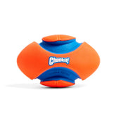 Chuckit! Fumble Fetch football in backyard play, easy grip for dogs