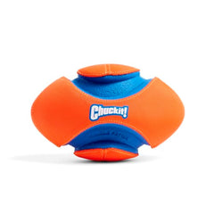 Chuckit! Fumble Fetch football in backyard play, easy grip for dogs