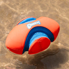 Chuckit! Fumble Fetch grooved design for easy pickup during playtime