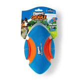 Chuckit! Giggle Fumble fetch ball 7.9 inch diameter, ideal for interactive fetch.