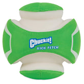 Chuckit! Kick Fetch Max Glow Ball large 8 inch glows after charge for night-time fetch