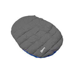 Chuckit! outdoor travel bed rolled and packed in its nylon sack for easy transport.