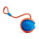 Chuckit! Rope Fetch ball, 5.5 inches, ideal for quick pickup and energetic fetch.