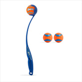 Chuckit! Ultra Ball and 18-inch launcher bundle for exciting fetch with medium dogs.