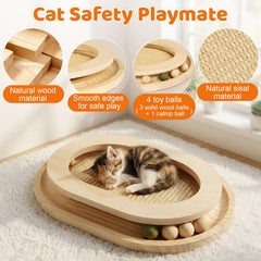 Chuiendi catnip ball invites hunting-inspired play and focus