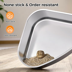 Chumajor XXL litter box with odor-control design, keeps multi-cat homes fresher.