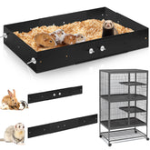 Chunful scatter guards for Ferret Nation reduce cage mess efficiently