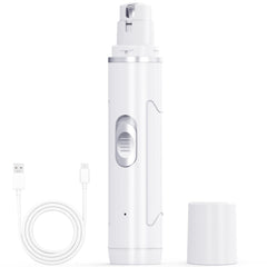Chwwen Dog Nail Grinder Quiet front view, low-noise operation for anxious pets.