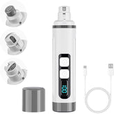 Chwwen dog nail grinder quiet, low-noise operation for calm grooming.