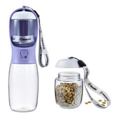 Cibaabo dog water bottle cap closed for spill-free travel hydration