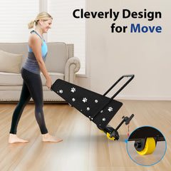 CIIHI C dog treadmill rotatable display lets you monitor settings from any angle