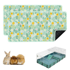 Cimiycob Guinea Pig Bedding two-pack liners with waterproof protection for clean cages