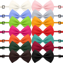 Cindeer dog bow ties 120-piece set in assorted colors for daily styling.