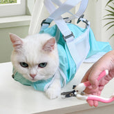 Cinf Cat Grooming Bag open design for calm grooming sessions.