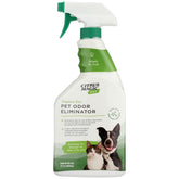 Citrus Magic Pet Odor Eliminator bottle front view demonstrates safe odor neutralization.