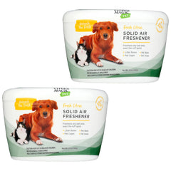 Citrus Magic Pet Solid Air Freshener front view showing long-lasting odor control for pet spaces