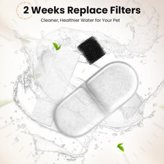 CityFlee packaged filter set makes replacement quick and keeps water clean.