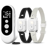 CIUZL dog shock collar with remote for dual-dog training sessions.
