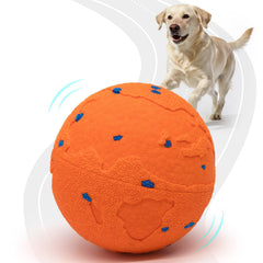 Ckin pet smart ball in use normal mode demonstrates steady movement and attention